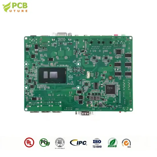 Stm32f407vgt6 Key Transponder Chip PCB Precision Through