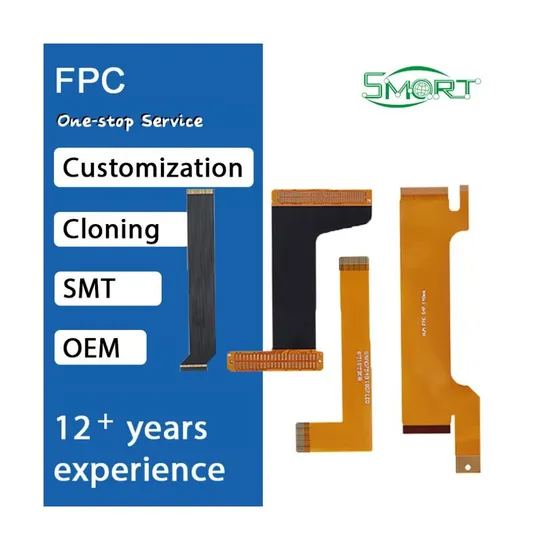 Smart Electronics Bare Bending Flex PCB Need Gerber OEM FPC Flex PCB Cable Rigid Flex PCB Example