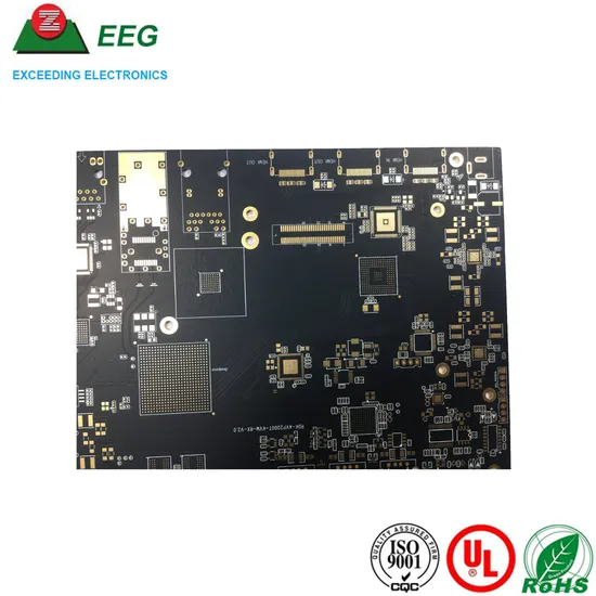 Custom Single/Double/Multilayer 94V0 RoHS Printed Circuit Board PCB with Peelable Mask 