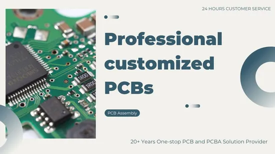 Single Layer 1 Layer Double Sided Multilayer PCB Fabrication PCB Assembly 